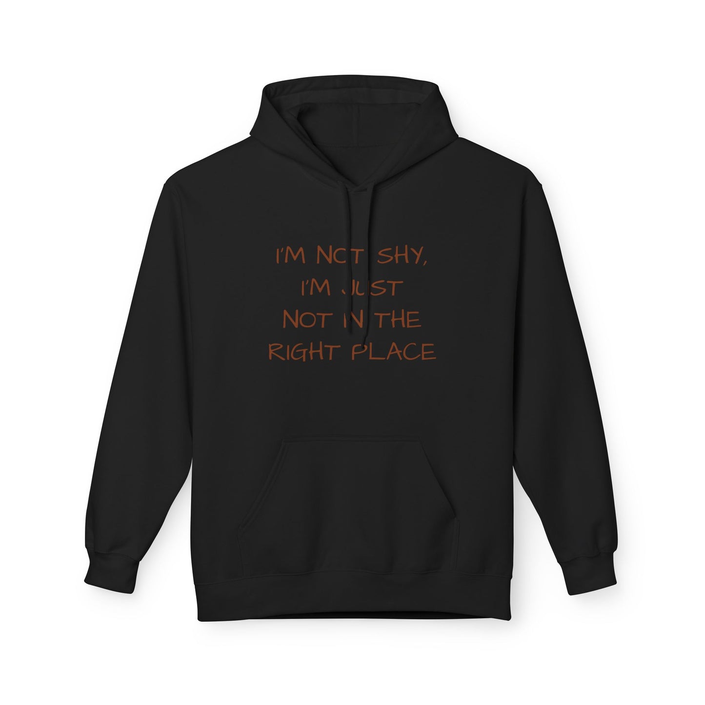 I'm Not Shy, I'm Just Not In The Right Place Hoodie