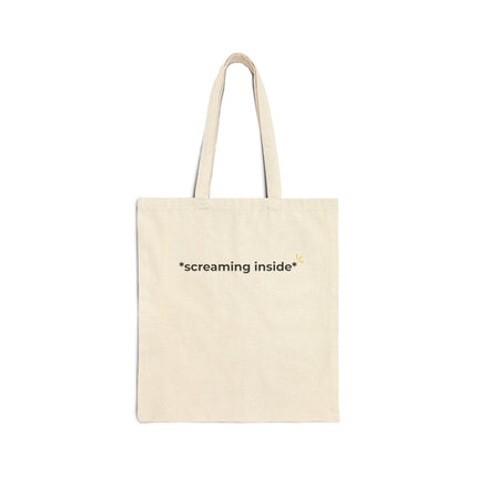 "*Screaming Inside*" Tote Bag