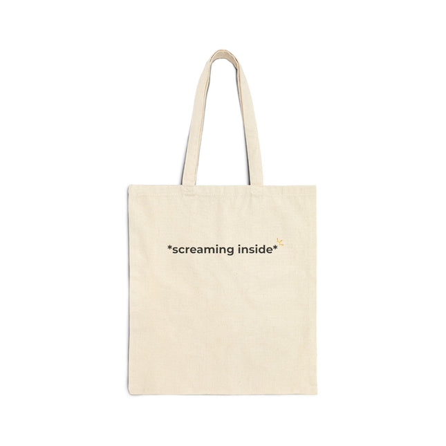 "*Screaming Inside*" Tote Bag