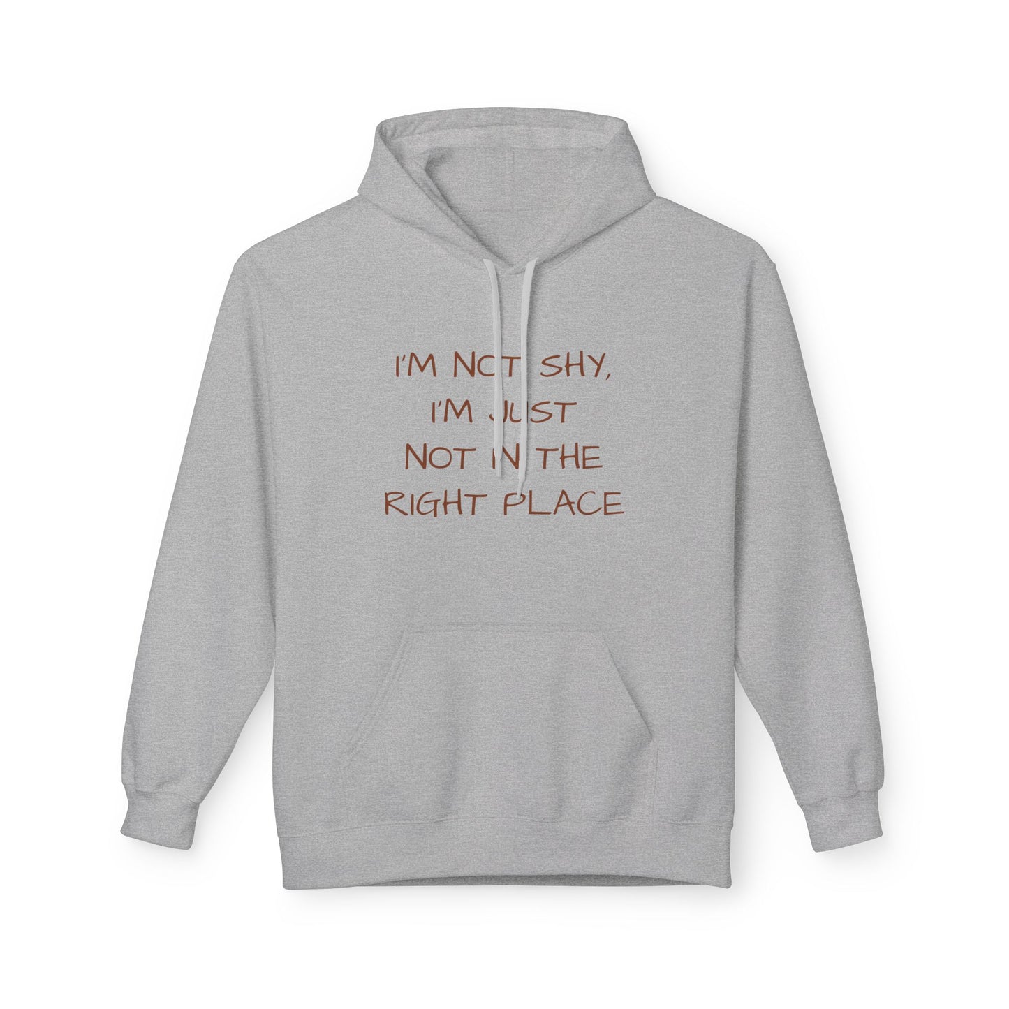 I'm Not Shy, I'm Just Not In The Right Place Hoodie